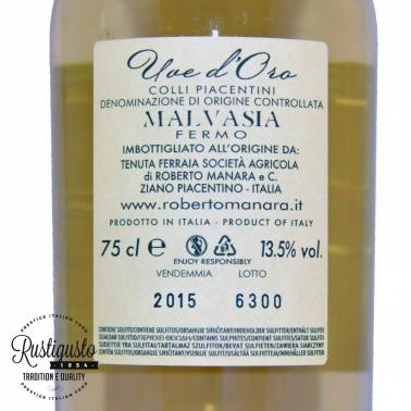 Malvasia fermo Acino d'oro - White wines